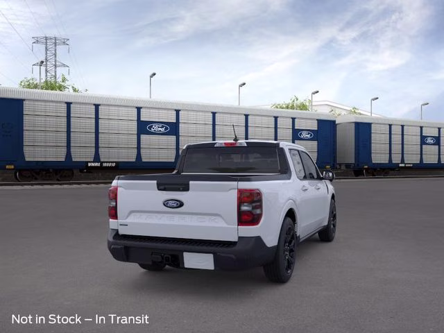 2026 Space White Metallic Ford Maverick Lariat AWD Truck