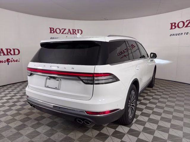 2023 Pristine White Metallic Tri-Coat Lincoln Aviator Reserve AWD SUV