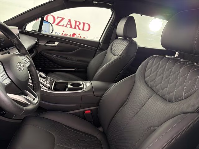 2023 Serenity White Pearl Hyundai Santa Fe Calligraphy AWD SUV