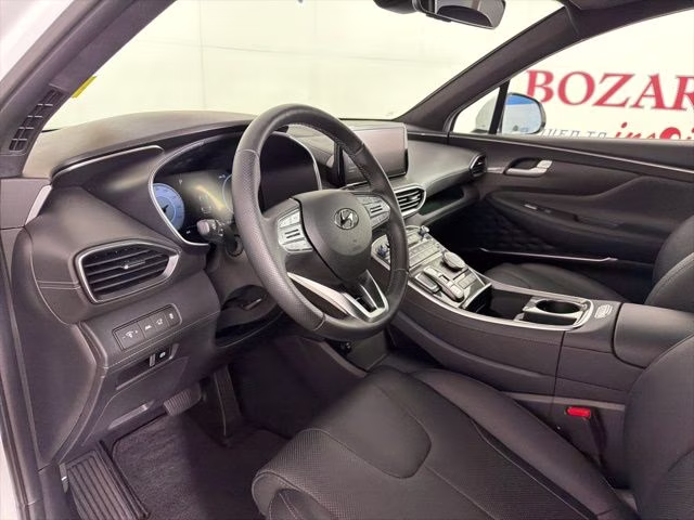 2023 Serenity White Pearl Hyundai Santa Fe Calligraphy AWD SUV