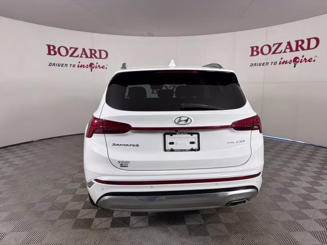 2023 Serenity White Pearl Hyundai Santa Fe Calligraphy AWD SUV