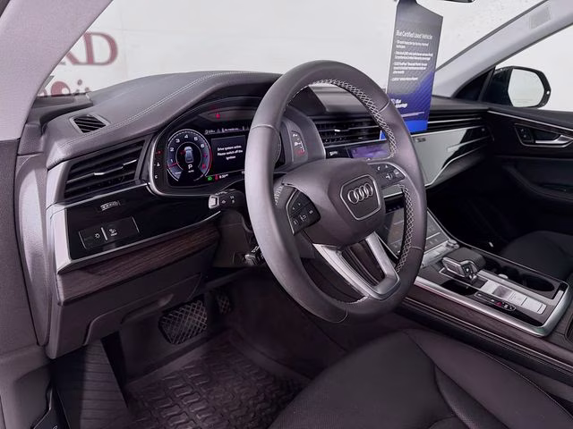 2023 Black Audi Q8 55 Prestige quattro AWD SUV