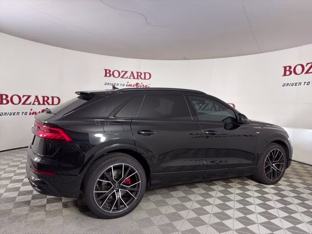 2023 Black Audi Q8 55 Prestige quattro AWD SUV