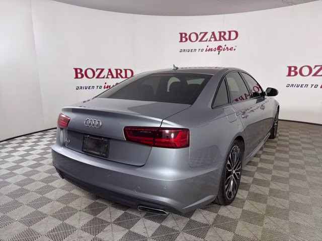 2018 Silver Audi A6 2.0T Premium FrontTrak FWD Sedan
