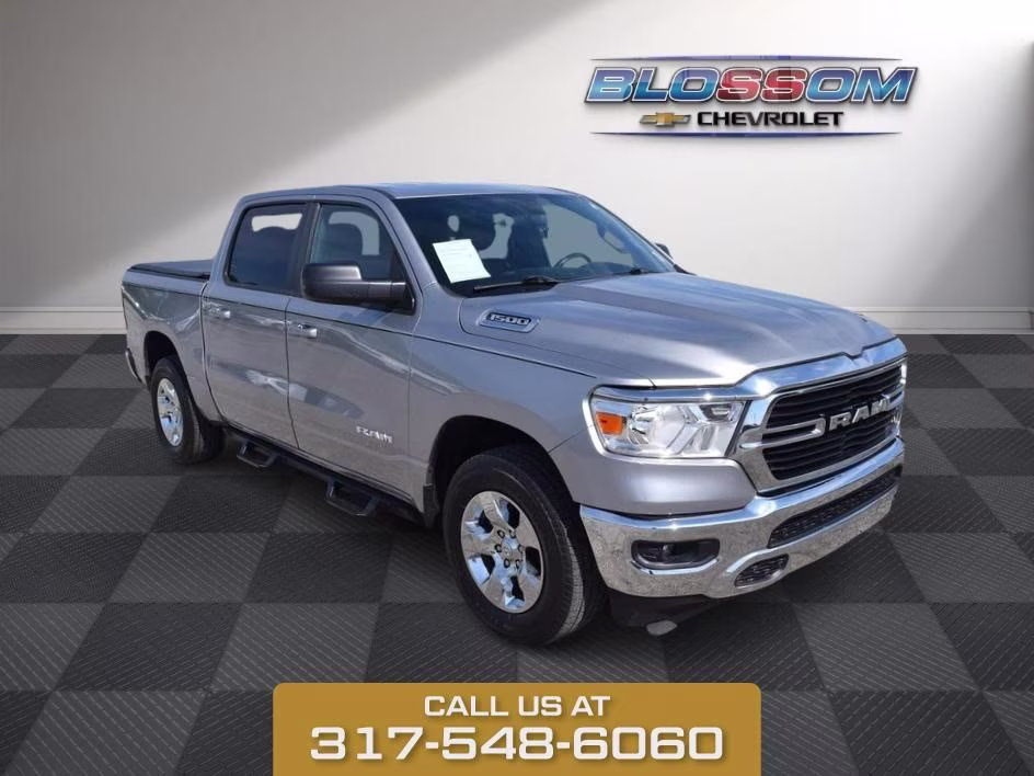2021 Billet Silver Metallic Ram 1500 Big Horn/Lone Star 4X4 Truck