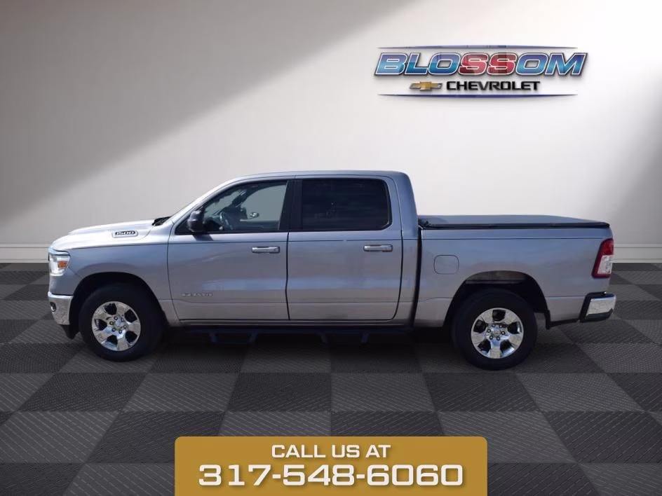2021 Billet Silver Metallic Ram 1500 Big Horn/Lone Star 4X4 Truck