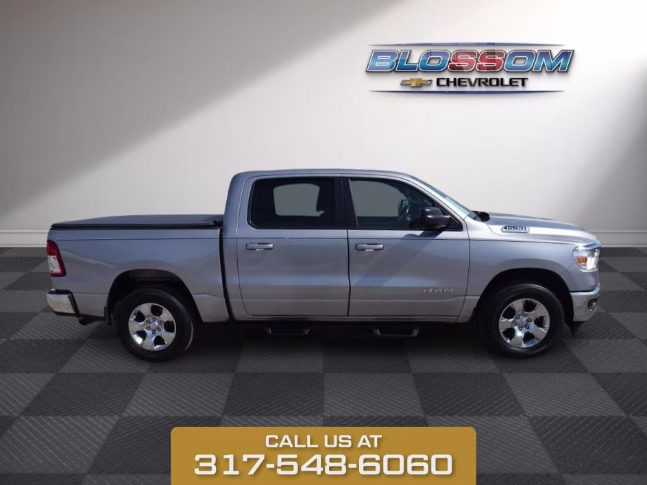 2021 Billet Silver Metallic Ram 1500 Big Horn/Lone Star 4X4 Truck