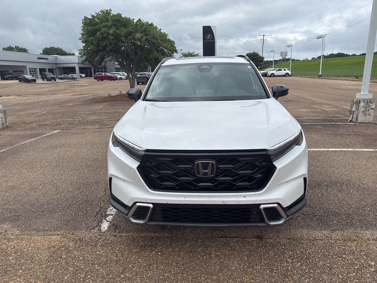2026 Platinum White Pearl Honda CR-V Hybrid Sport Touring AWD SUV