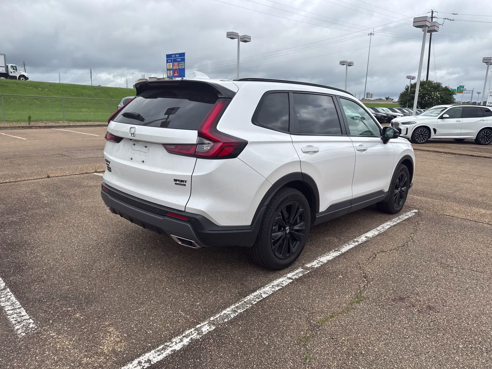 2026 Platinum White Pearl Honda CR-V Hybrid Sport Touring AWD SUV