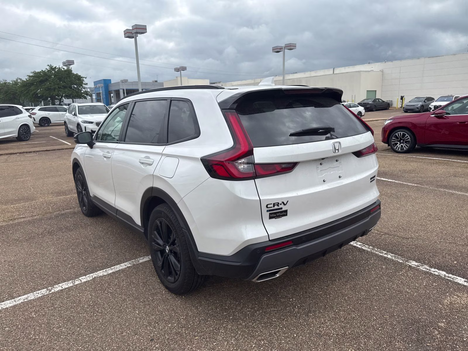 2026 Platinum White Pearl Honda CR-V Hybrid Sport Touring AWD SUV