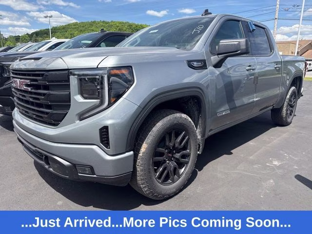 Sterling Metallic 2026 GMC Sierra 1500 Elevation Crew Cab 4WD Pickup Truck Four-Wheel Drive 8-Speed Automatic