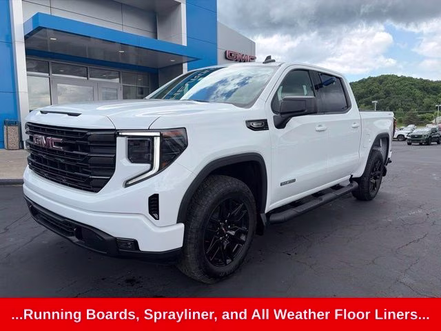 2026 Summit White GMC Sierra 1500 Elevation 4X4 Truck