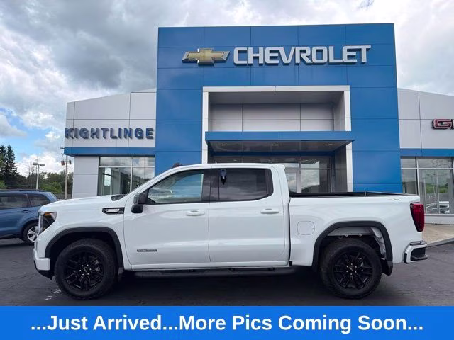 2026 Summit White GMC Sierra 1500 Elevation 4X4 Truck