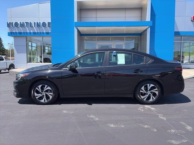 2023 Crystal Black Silica Subaru Legacy Premium AWD Sedan