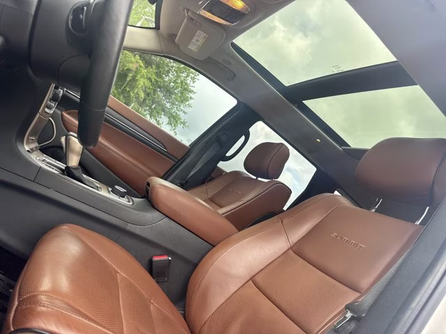 2016 Bright White Clearcoat Jeep Grand Cherokee Summit 4X4 SUV