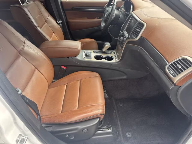 2016 Bright White Clearcoat Jeep Grand Cherokee Summit 4X4 SUV