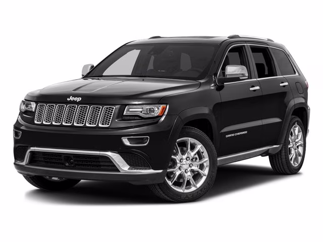 2016 Bright White Clearcoat Jeep Grand Cherokee Summit 4X4 SUV