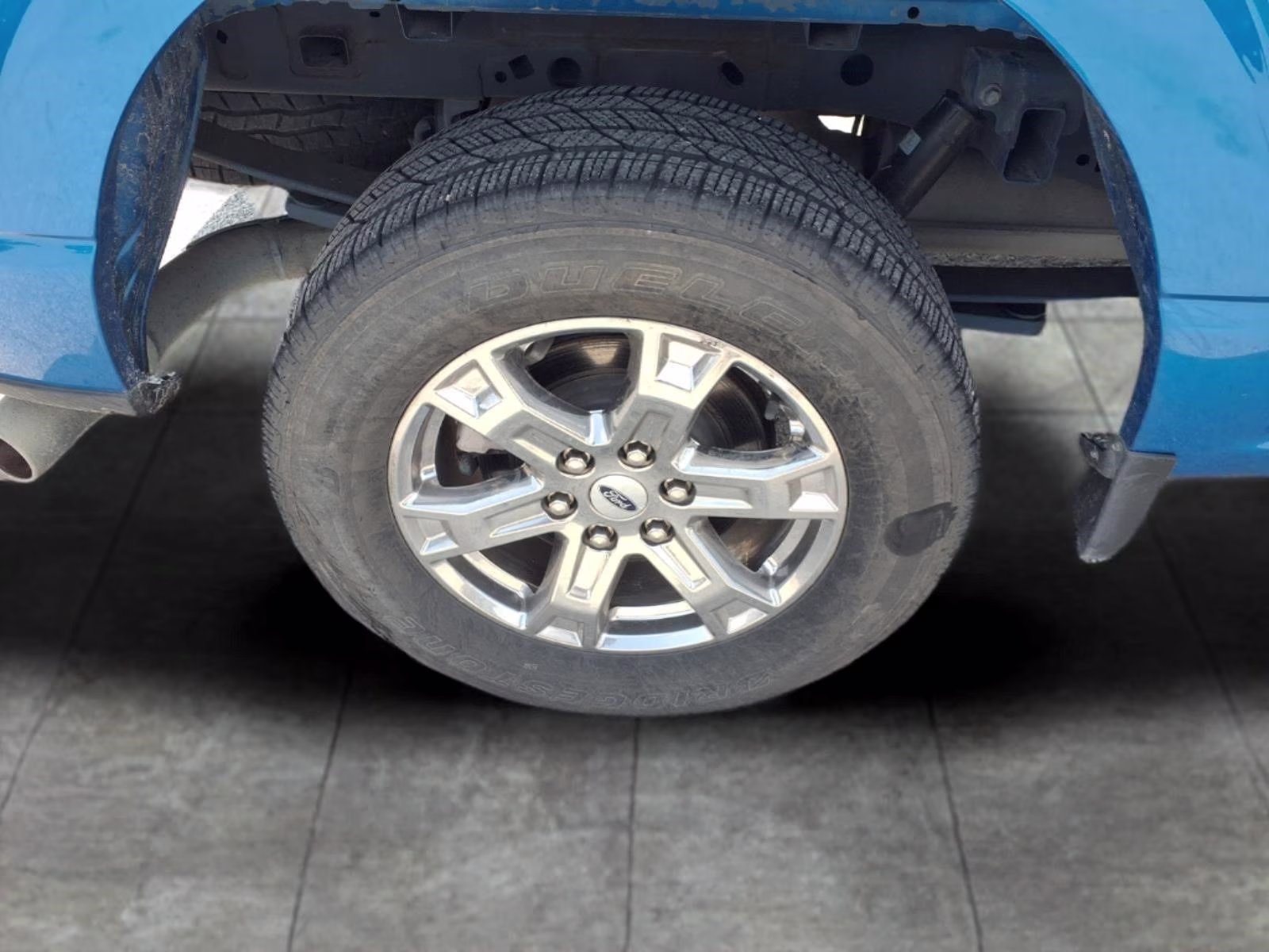 2021 Blue Metallic Ford F-150 XLT RWD Truck