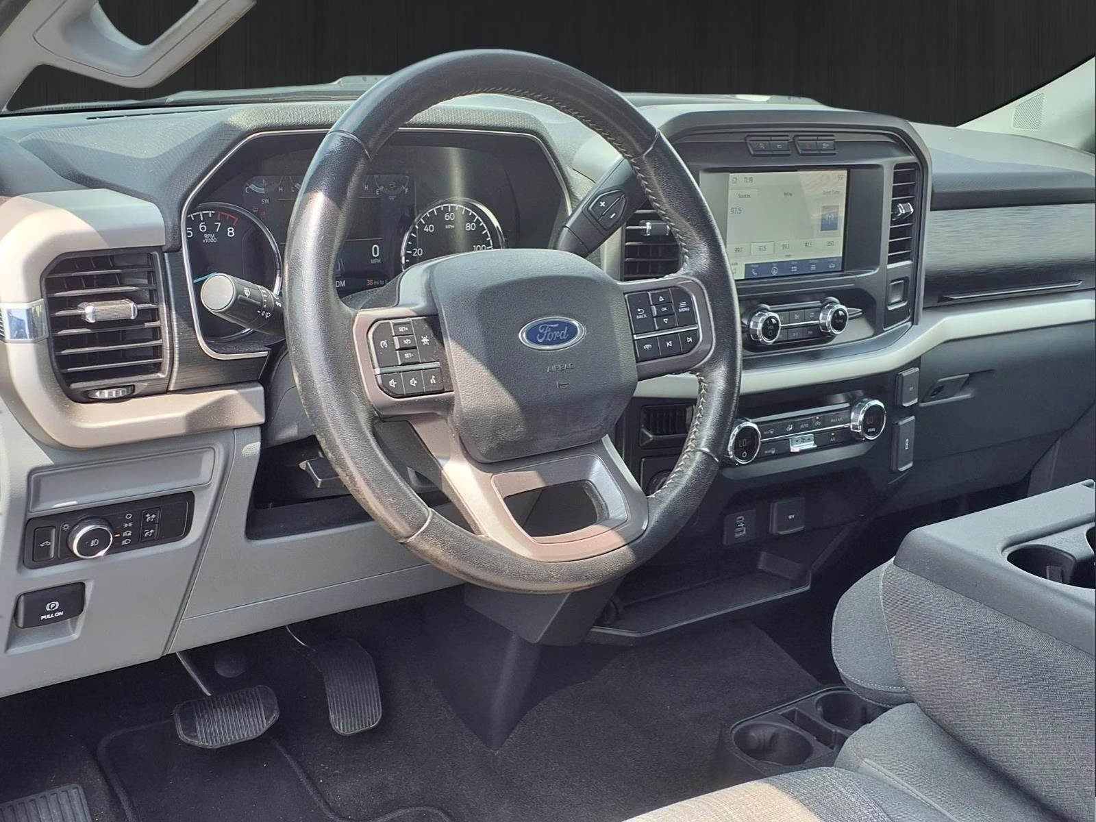 2021 Blue Metallic Ford F-150 XLT RWD Truck