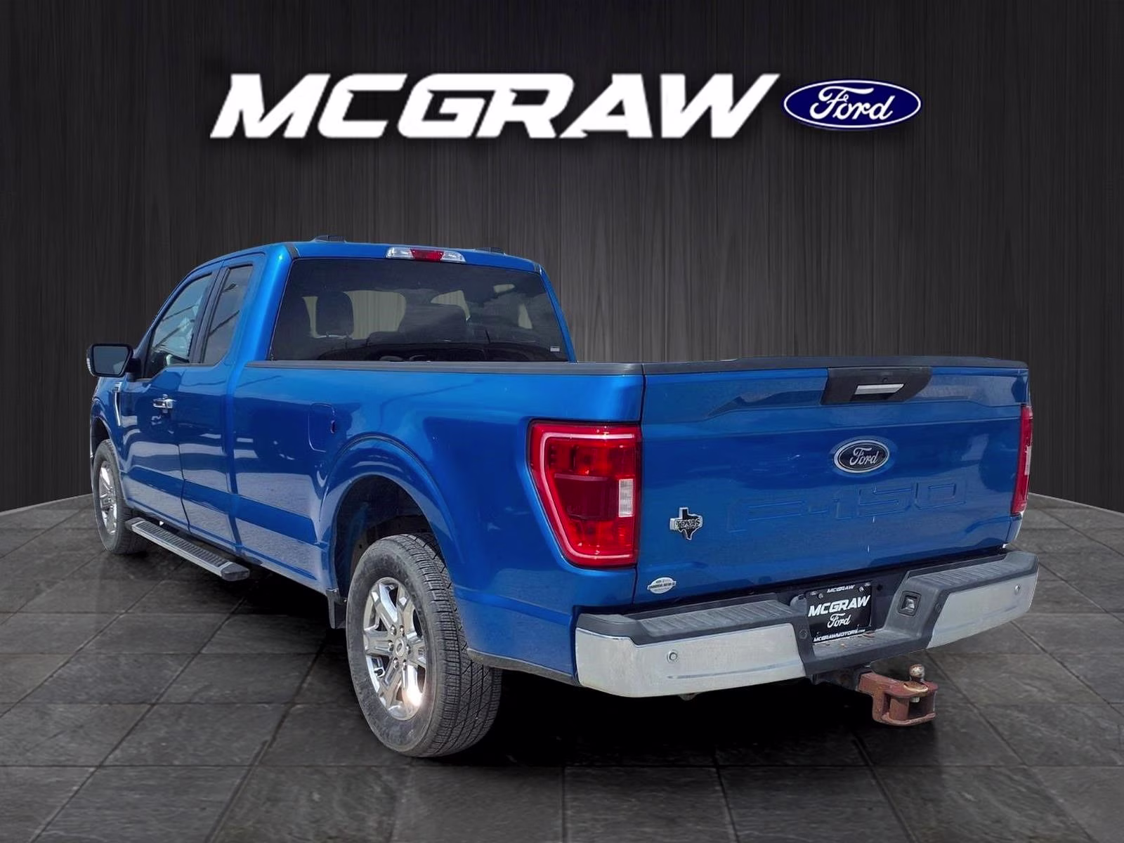 2021 Blue Metallic Ford F-150 XLT RWD Truck