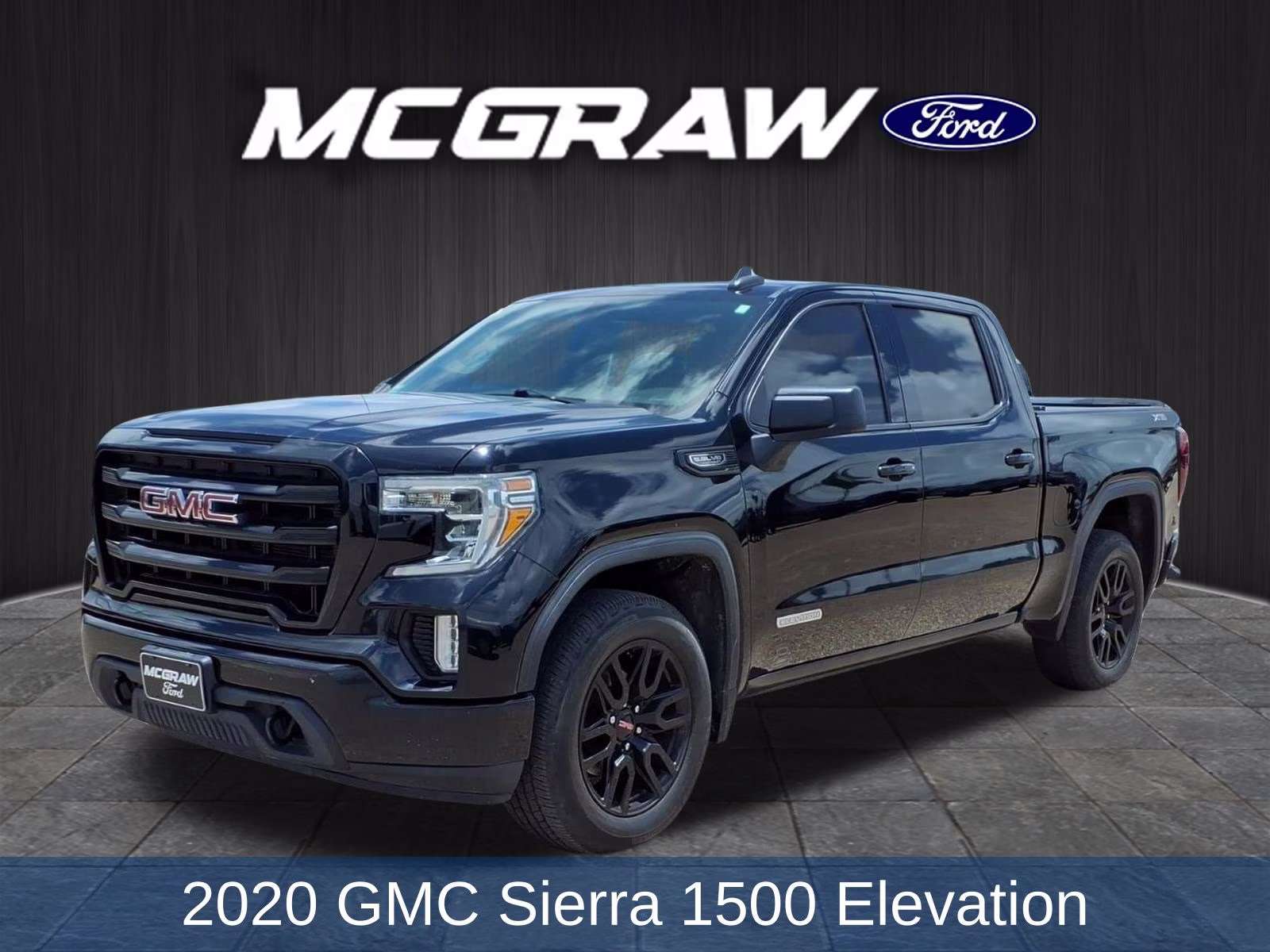 2020 Onyx Black GMC Sierra 1500 Elevation 4X4 Truck