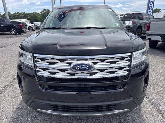 2019 Black Metallic Ford Explorer XLT FWD SUV
