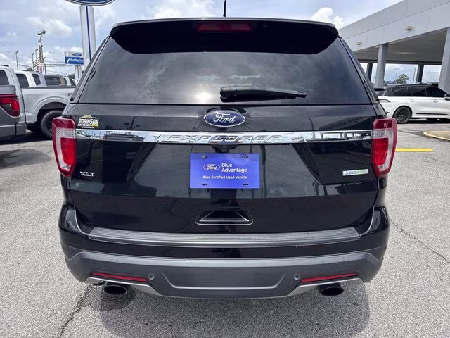 2019 Black Metallic Ford Explorer XLT FWD SUV
