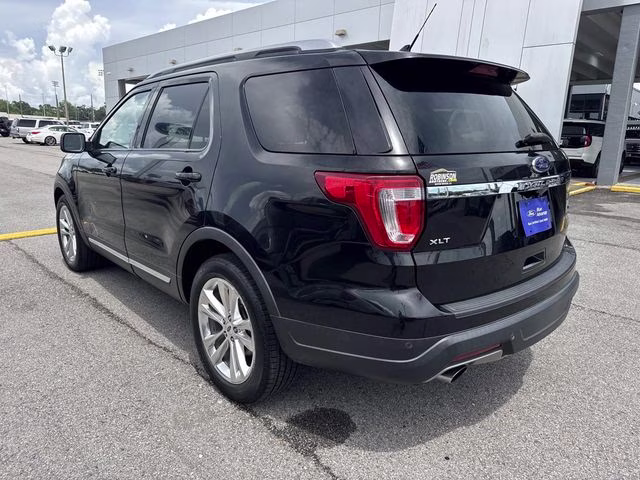2019 Black Metallic Ford Explorer XLT FWD SUV