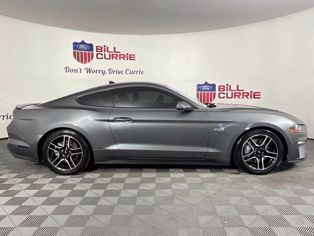 2023 Gray Metallic Ford Mustang GT Premium RWD Coupe