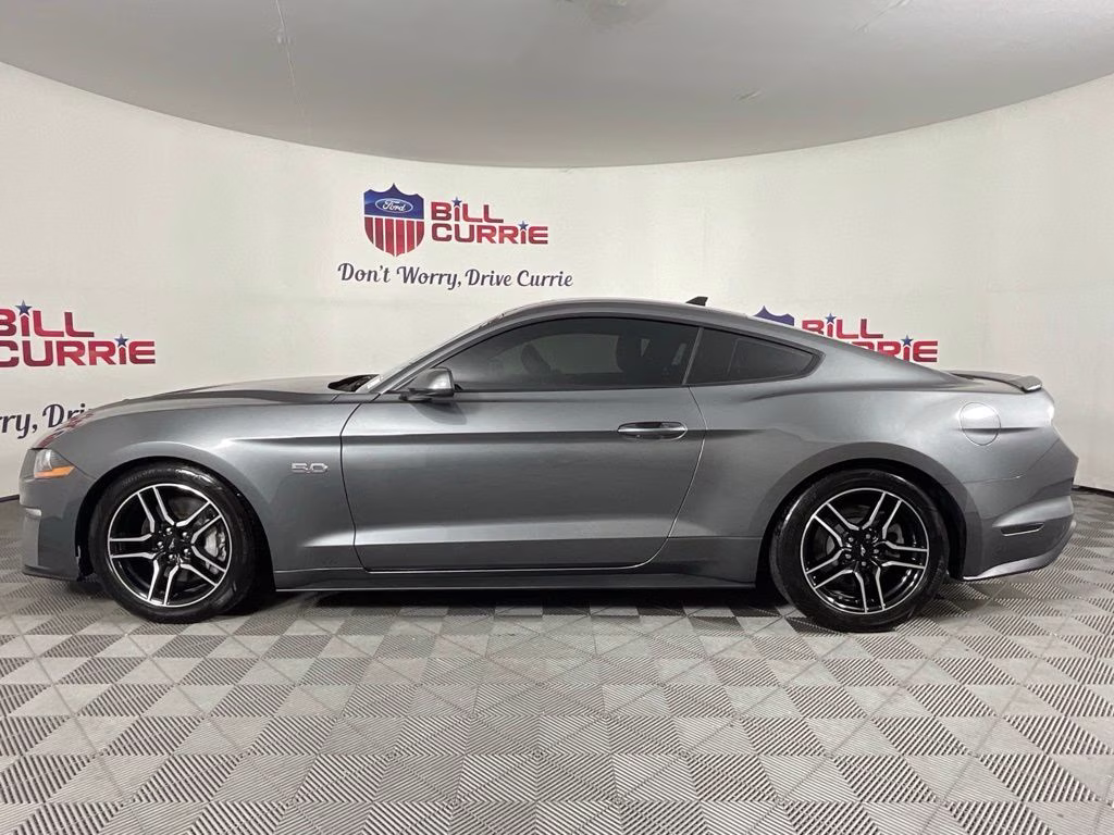 2023 Gray Metallic Ford Mustang GT Premium RWD Coupe