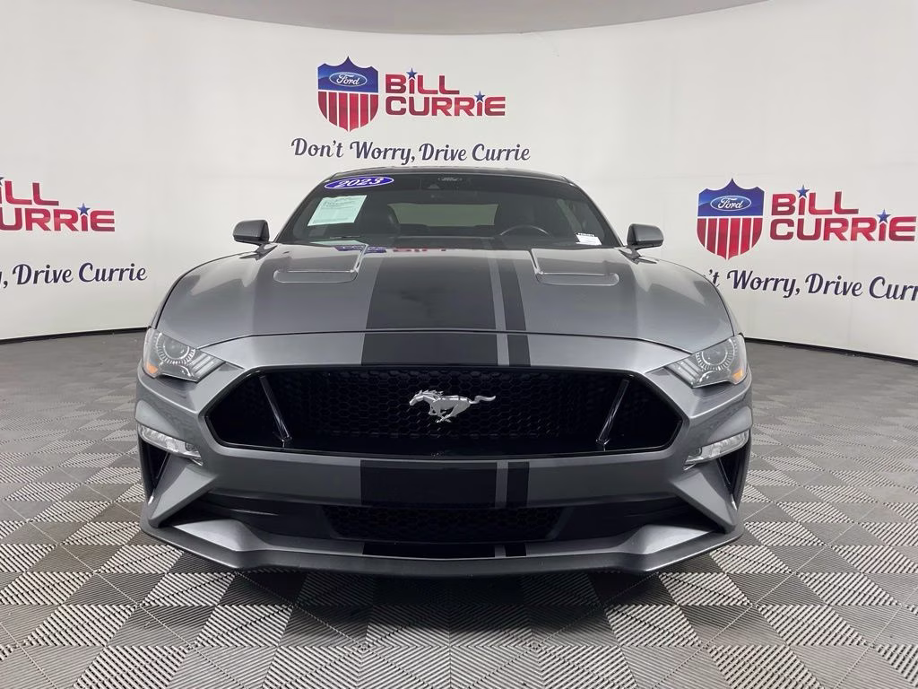 2023 Gray Metallic Ford Mustang GT Premium RWD Coupe