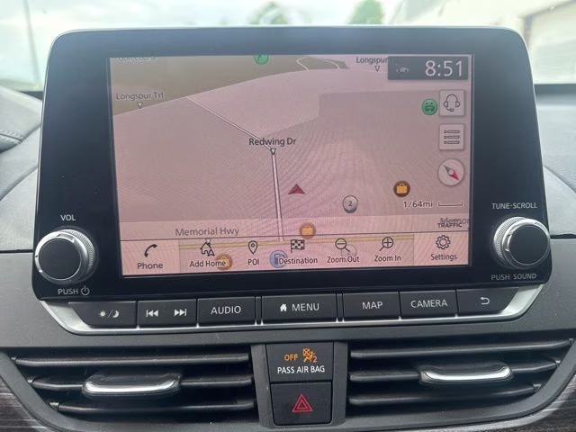 2020 Gun Metallic Nissan Altima 2.5 SL AWD Sedan