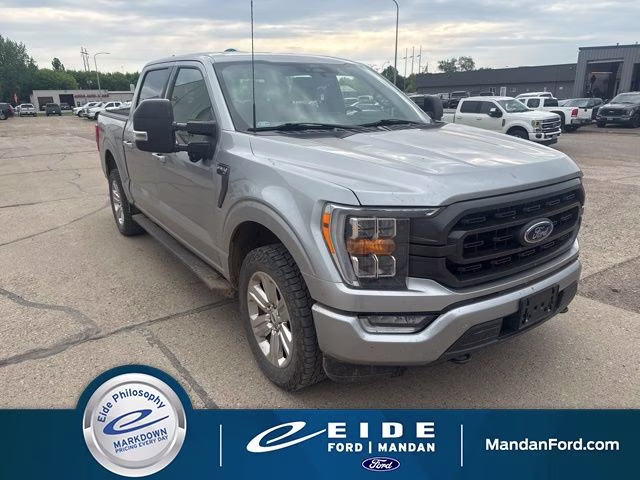 2022 Iconic Silver Metallic Ford F-150 XLT 4X4 Truck