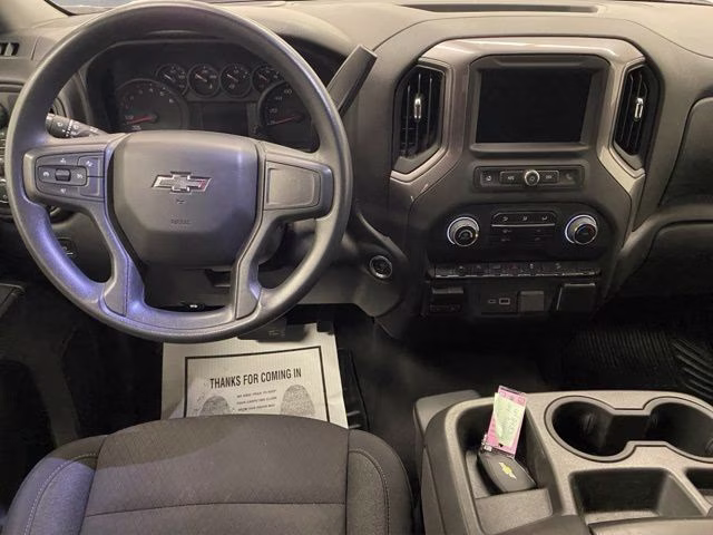 2024 Summit White Chevrolet Silverado 1500 Custom Trail Boss 4X4 Truck