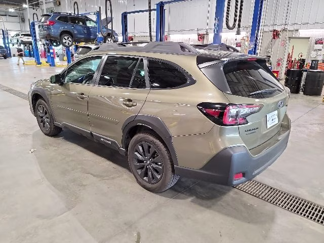 2023 Green Metallic Subaru Outback Onyx Edition AWD SUV