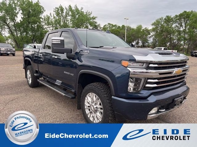 2020 Northsky Blue Metallic Chevrolet Silverado 2500HD High Country 4X4 Truck
