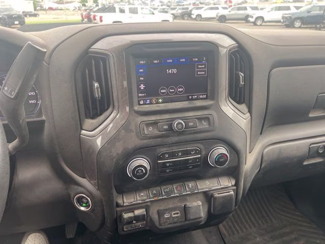 2024 Summit White Chevrolet Silverado 1500 Custom Trail Boss 4X4 Truck
