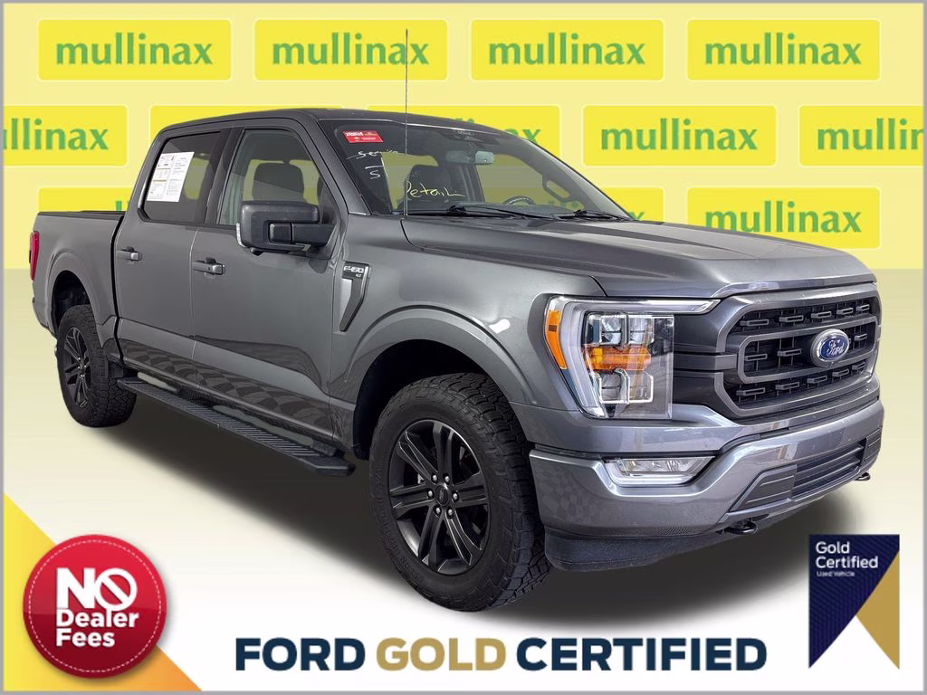2022 Gray Metallic Ford F-150 XLT 4X4 Truck