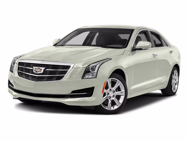 2017 Crystal White Tricoat Cadillac ATS 2.0L Turbo Luxury RWD Sedan