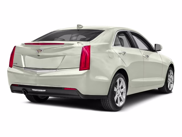 2017 Crystal White Tricoat Cadillac ATS 2.0L Turbo Luxury RWD Sedan