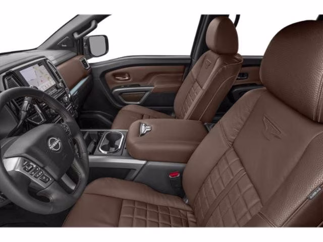 2023 Pearl White Metallic Nissan Titan Platinum Reserve 4X4 Truck