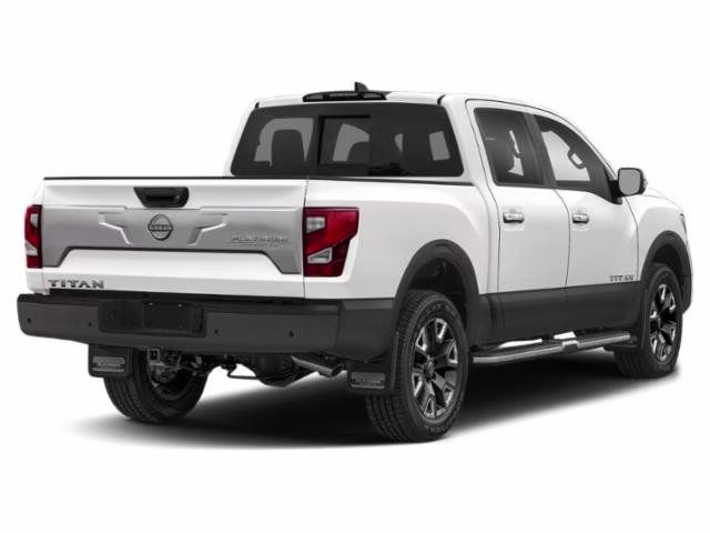 2023 Pearl White Metallic Nissan Titan Platinum Reserve 4X4 Truck
