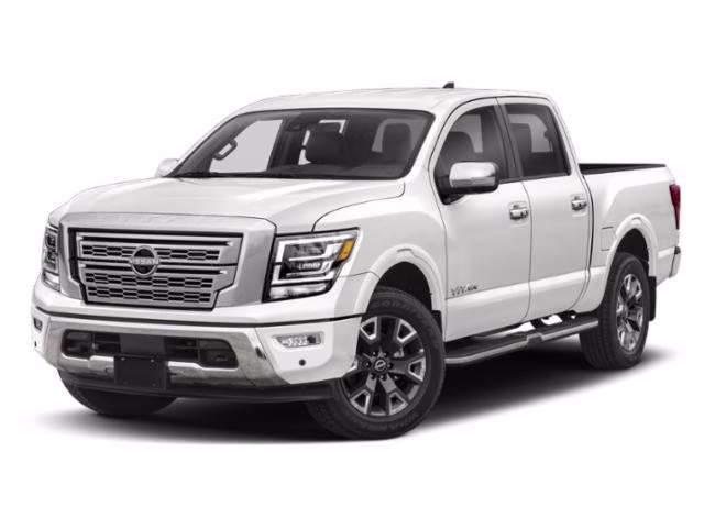 2023 Pearl White Metallic Nissan Titan Platinum Reserve 4X4 Truck