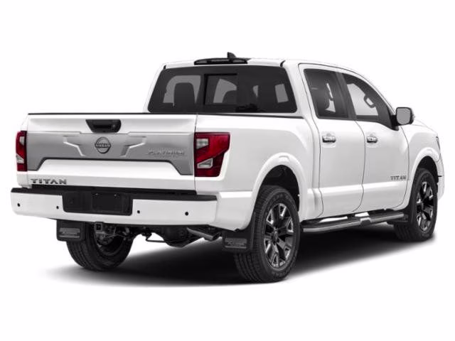 2023 Pearl White Metallic Nissan Titan Platinum Reserve 4X4 Truck