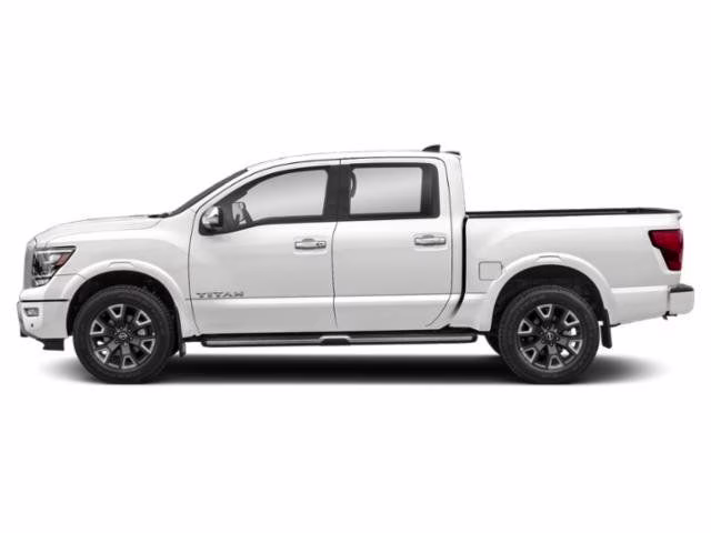 2023 Pearl White Metallic Nissan Titan Platinum Reserve 4X4 Truck