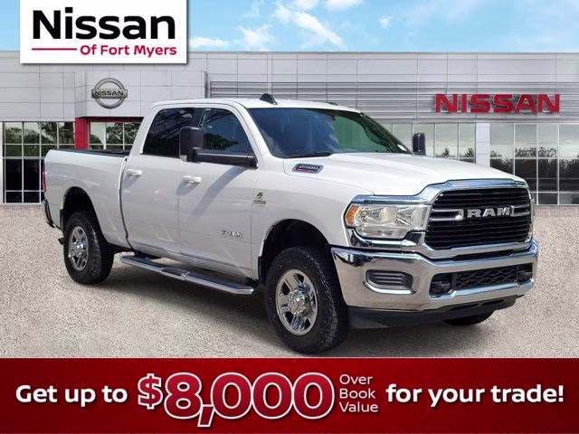 2021 Bright White Clearcoat Ram 2500 Big Horn 4X4 Truck