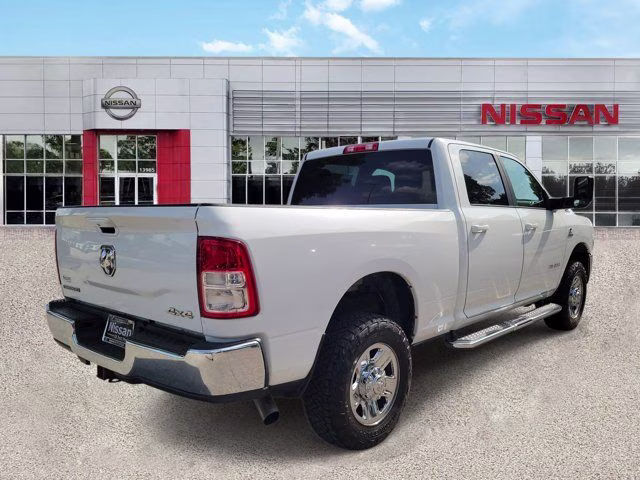 2021 Bright White Clearcoat Ram 2500 Big Horn 4X4 Truck