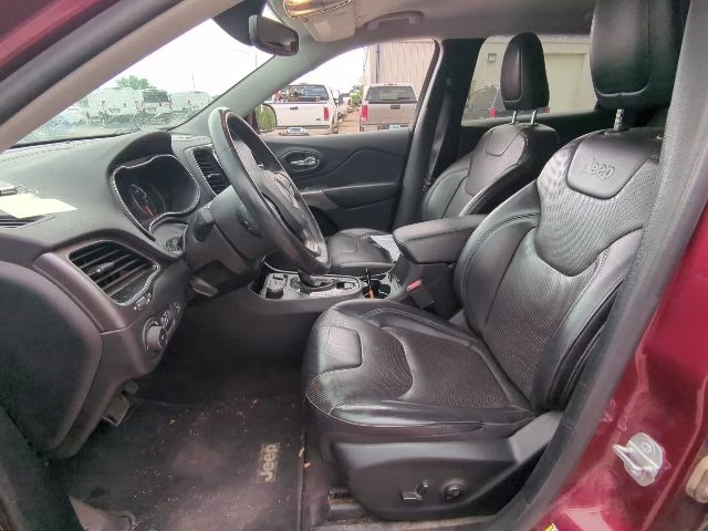 2019 Velvet Red Pearlcoat Jeep Cherokee Limited 4X4 SUV