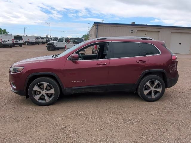 2019 Velvet Red Pearlcoat Jeep Cherokee Limited 4X4 SUV