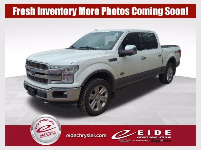 2020 White Ford F-150 King Ranch 4X4 Truck